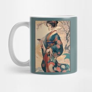 Beautiful Japanese princess Mug